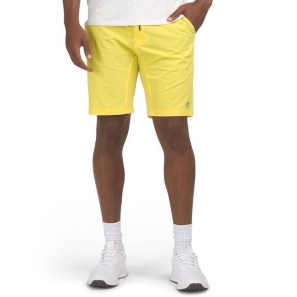 GREYSON Men Blaze Indian Wells Swim‎ Shorts Trunks Sz 35 Yellow Summer Beach